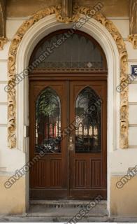 door wooden ornate